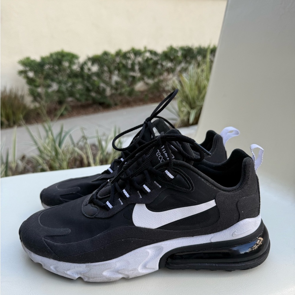 Nike Black and White Air Max Sneakers